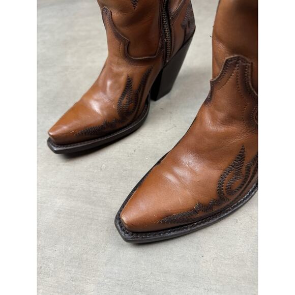 Dan Post Brown Over the Knee Boots - Picture 9 of 14